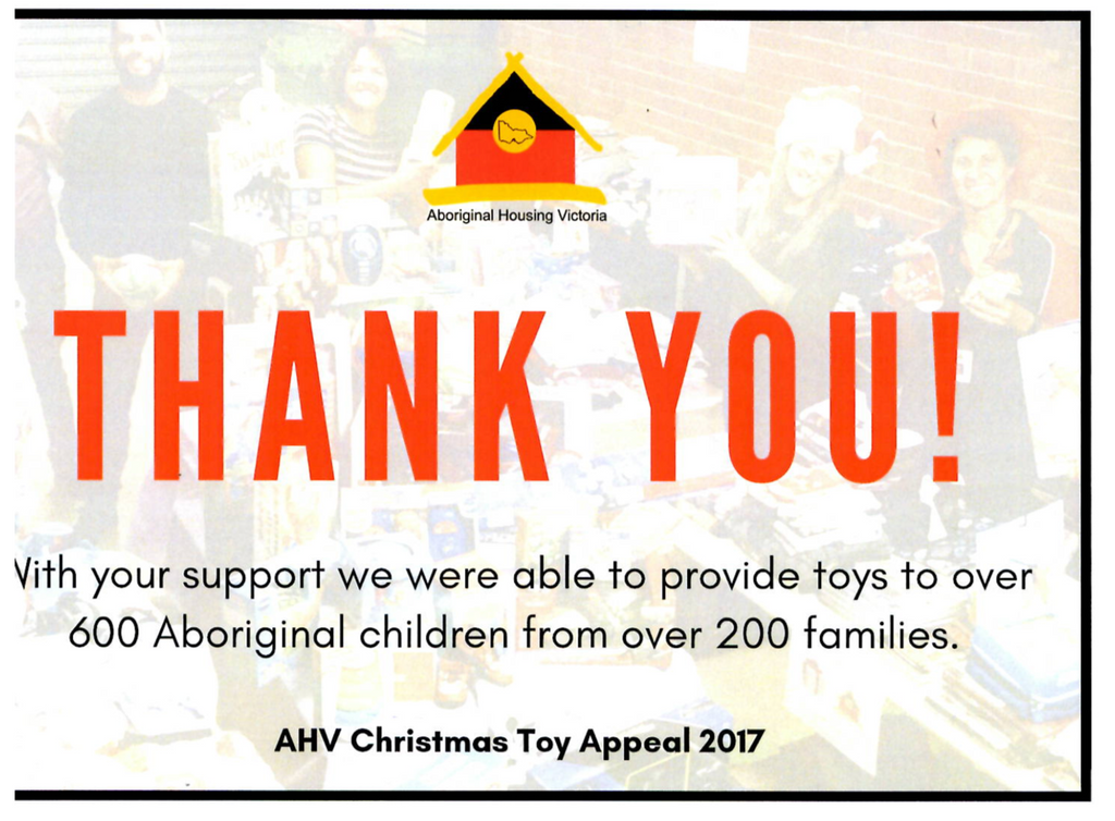 AVH Christmas Toy Appeal 2017