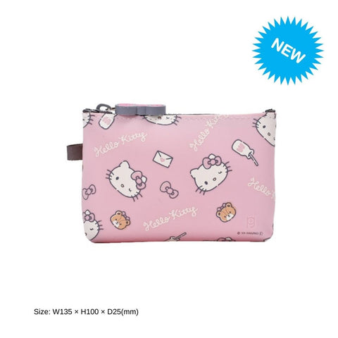 NUU-Small Hello Kitty Pink Zipper Pouch