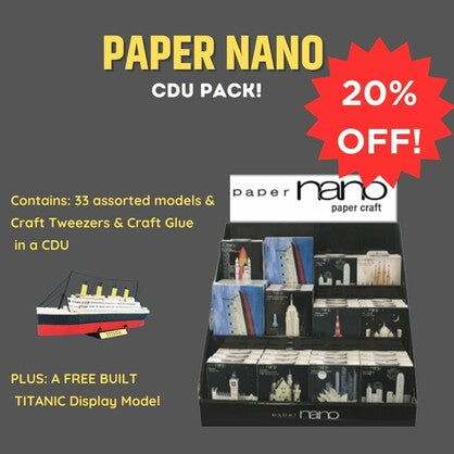Paper nano CDU Pack @ 20% OFF! - OUT OF STOCK