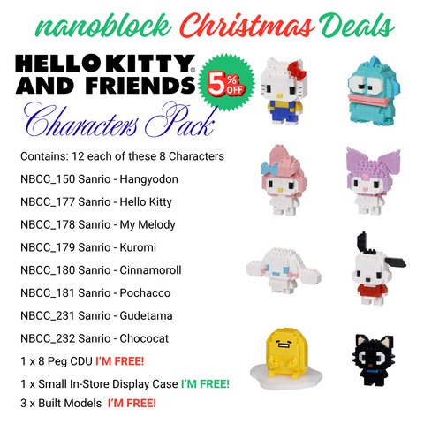 Christmas Deals - Sanrio Characters Pack @ 5%OFF!