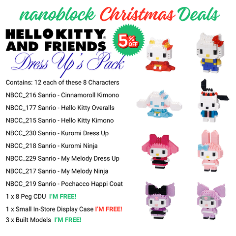 Christmas Deals - Sanrio Dress Up Pack @ 5% OFF!