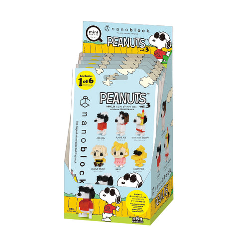 mininano Peanuts Vol. 3 (6 Designs)