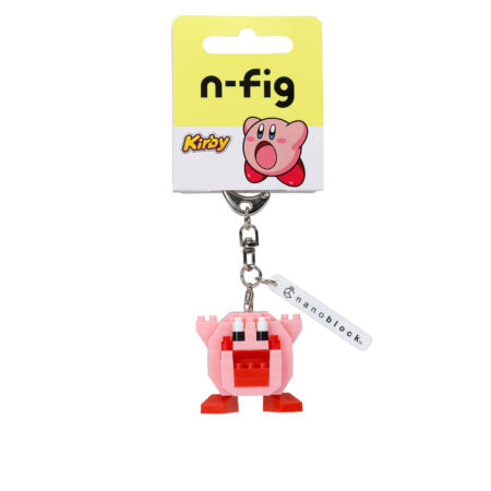 N-FIG mini - Kirby Inhale - Keyring or Bag Charm