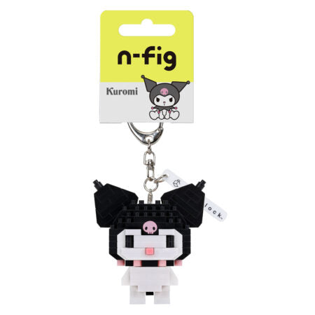 N-FIG - Sanrio Kuromi - Keyring or Bag Charm