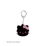 mimi POCHI-Bit Hello Kitty Black K/Ring - OUT OF STOCK