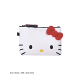 NUU-SML Hello Kitty White Zipper Pouch