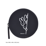 CURUN Miffy Black Round Pouch