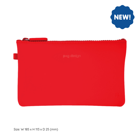 NUU Red Zipper Pouch