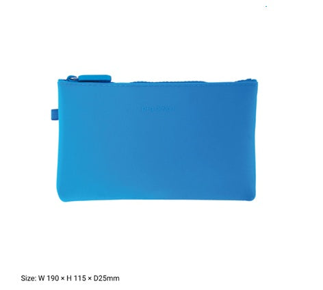 NUU Blue Zipper Pouch
