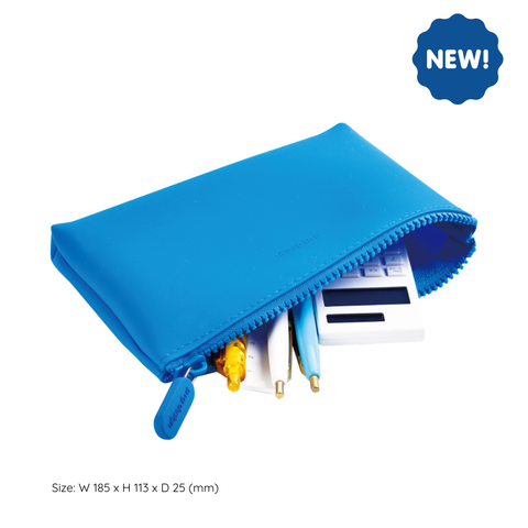 NUU Blue Zipper Pouch