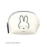 NUU-Oval Pouch Miffy White