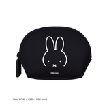 NUU-Oval Pouch Miffy Black