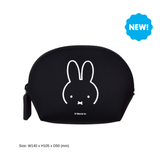 NUU-Oval Pouch Miffy Black