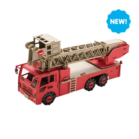 Cars Craft - Fire Ladder Truck CC-E1