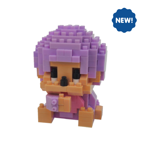 Monchhichi - Monchhichi-Kun Light Purple - OUT OF STOCK: ETA Early Sep