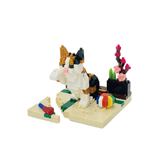 Calico Cat on base plate - ECO Friendly PKG - OUT OF STOCK: ETA Late Sep