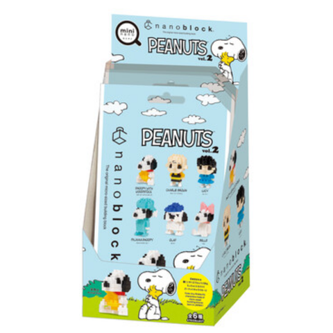 mininano Peanuts Vol. 2 (6 Designs)