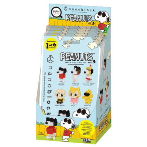 mininano Peanuts Vol. 3 (6 Designs)