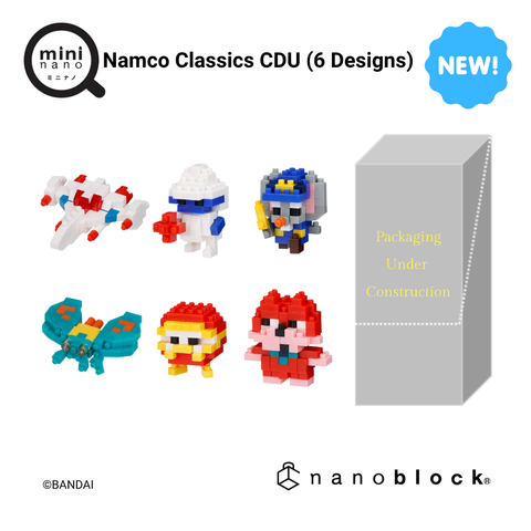 mininano Namco Classics (6 Designs) - OUT OF STOCK: ETA Mid Oct