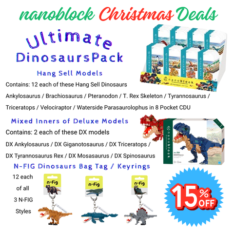 Christmas Deals - Ultimate Dinosaur Pack @ 15% inc N-FIG