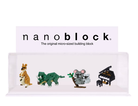 nanoblock Display Case Small - OUT OF STOCK: ETA Late Dec