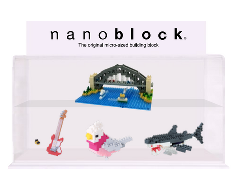 nanoblock Display Case Medium